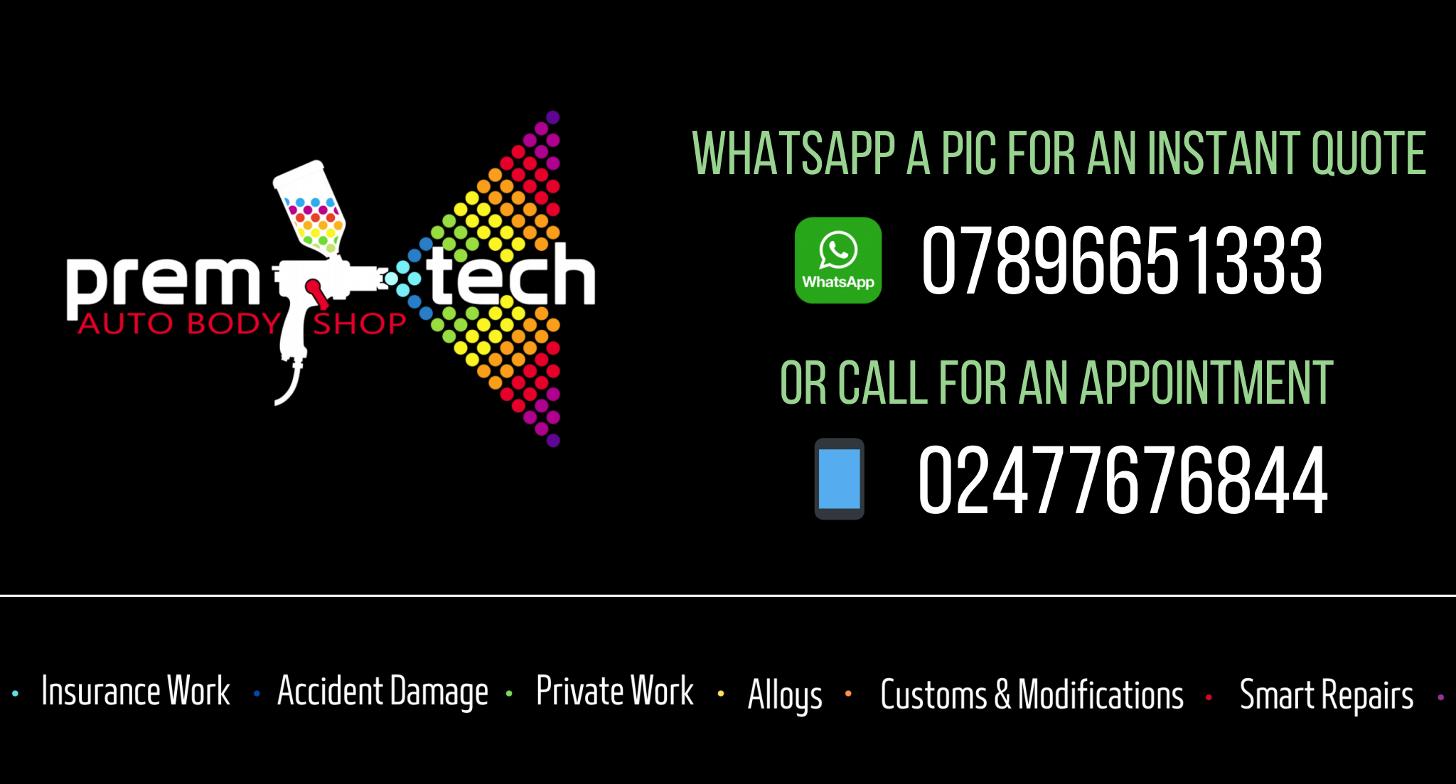 Premtech Paint – Auto Body Shop